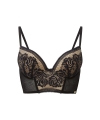 Biustonosz Gossard Encore longline usztywniany czarny