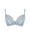 Biustonosz Panache Ana plunge miękki blue/ash rose