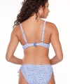 Kostium kąpielowy LingaDore 7215TSB blue paisley figi wiązane