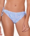 Kostium kąpielowy LingaDore 7215TSB blue paisley figi wiązane