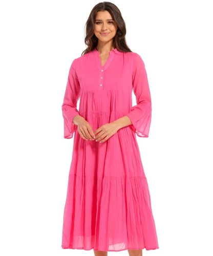 Sukienka plażowa Pastunette 16241-208-5 deep pink