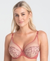 Biustonosz Samanta Perla A338 push-up różany