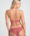 Biustonosz Samanta Perla A338 push-up różany