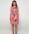 Sukienka plażowa Vamp 20535 pink azalea