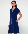 Sukienka plażowa frotte Vamp 20550 blue twilight