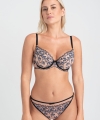 Biustonosz Samanta Layla A332 push-up tanzanitowy