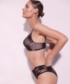 Biustonosz Alles Allure super push-up czarny