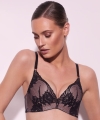 Biustonosz Alles Allure super push-up czarny