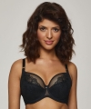 Biustonosz Dalia Emilia K37 półusztywniany czarny