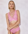 Biustonosz Alles French kiss bralette miękki różowy