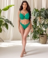 Kostium kąpielowy Krisline California bra ultra usztywniany zielony