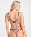 Biustonosz Samanta Ellie A332 push-up nugatowy