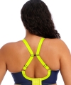 Biustonosz sportowy Elomi Energise miękki navy/lime