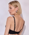 Biustonosz Alles Sublime push-up czarny