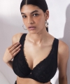 Biustonosz Alles Sublime bralette plus miękki czarny