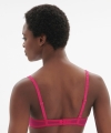 Biustonosz Simone Perele Intrigue 1E2319 miękki plunge disco pink