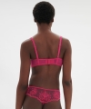 Biustonosz Simone Perele Intrigue 1E2330 half cup disco pink