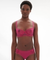 Biustonosz Simone Perele Intrigue 1E2330 half cup disco pink