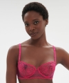 Biustonosz Simone Perele Intrigue 1E2330 half cup disco pink