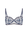 Biustonosz Simone Perele Intrigue 1E2330 half cup blue