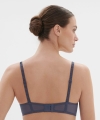 Biustonosz Simone Perele Intrigue 1E2330 half cup blue