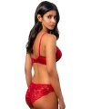 Biustonosz Agio DB-9325 My body push-up czerwony