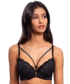 Biustonosz Agio DB-9325 My body push-up czarny