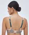 Biustonosz Alles Splendore bralette miękki beżowo-zielony