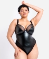 Body Curvy Kate Rebelle plunge czarne