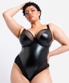 Body Curvy Kate Rebelle plunge czarne