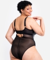Body Curvy Kate Rebelle plunge czarne