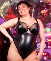 Body Curvy Kate Rebelle plunge czarne