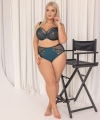 Biustonosz Krisline Palazzo soft ful cup miękki szmaragdowy