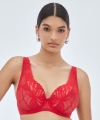 Biustonosz Alles Adore bralette miękki czerwony