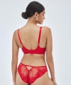 Biustonosz Alles Adore bralette miękki czerwony