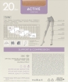 Rajstopy damskie Conte Active 20 DEN support &amp; compression