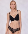 Biustonosz Alles Sublime super push-up czarny