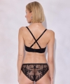 Biustonosz Alles Sublime super push-up czarny