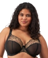 Biustonosz Elomi Teagan UW plunge miękki black/almond
