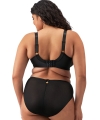 Biustonosz Elomi Teagan UW plunge miękki black/almond