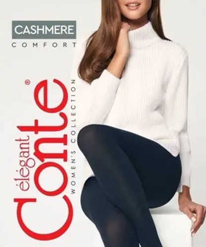 Rajstopy Conte Cashmere 250 DEN z wiskozą i kaszmirem