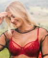 Biustonosz Samanta Emma A123 miękki karmazynowy