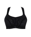 Biustonosz Panache Sport usztywniany black/chalk