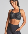 Biustonosz Panache Sport usztywniany black/chalk