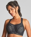 Biustonosz Panache Sport usztywniany black/chalk