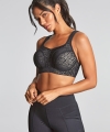 Biustonosz Panache Sport usztywniany black/chalk
