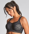 Biustonosz Panache Sport usztywniany black/chalk