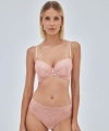 Figi brazyliany Alles Nude rose koronkowe