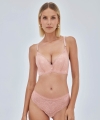 Biustonosz Alles Nude rose super push-up