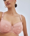 Biustonosz Alles Nude rose PU półusztywniany